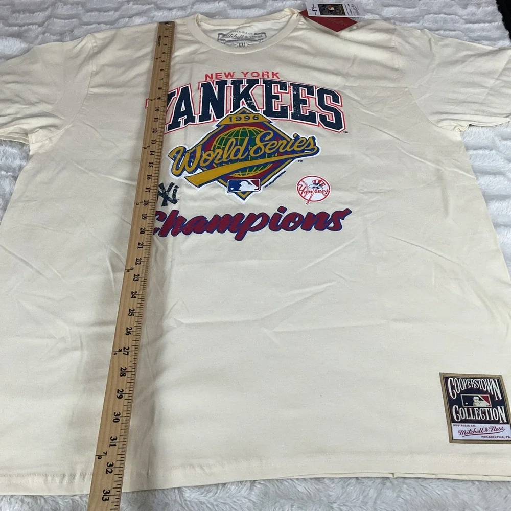 Mitchell Ness New York Yankees 1996 World Series Champions Short Sleeve Shirt